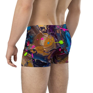 Furrow & Fields Boxer Briefs Porsche Diesel A111 Splash Art | Boxer Briefs Quality Farmers Merch