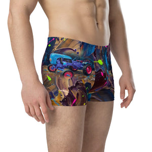 Furrow & Fields Boxer Briefs Porsche Diesel A111 Splash Art | Boxer Briefs Quality Farmers Merch