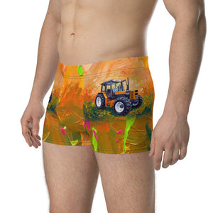 Furrow & Fields Boxer Briefs Renault 145.14 TX Splash Art | Boxer Briefs Quality Farmers Merch