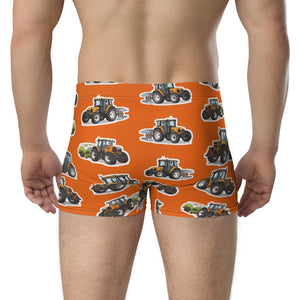 Furrow & Fields Boxer Briefs Renault Tractors All-Over Print Boxer Briefs Quality Farmers Merch