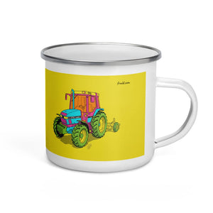 Furrow & Fields Case IH 4240 XL Pro Pop Art | Enamel Mug Quality Farmers Merch
