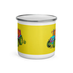 Furrow & Fields Case IH 4240 XL Pro Pop Art | Enamel Mug Quality Farmers Merch