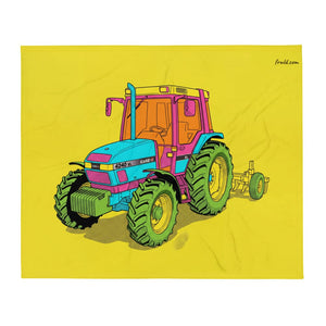 Furrow & Fields Case IH 4240 XL Pro Pop Art | Throw Blanket Quality Farmers Merch