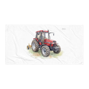 Furrow & Fields Case IH 4240 XL Pro Watercolor | Beach Towel Quality Farmers Merch