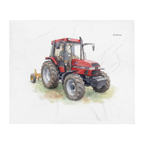 Furrow & Fields Case IH 4240 XL Pro Watercolor | Throw Blanket Quality Farmers Merch
