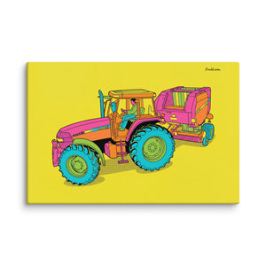 Furrow & Fields Case IH Maxxum MXM130 Pop Art | Canvas Quality Farmers Merch