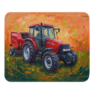 Furrow & Fields Case IH Maxxum MXM130 Splash Art | Mouse Mat Quality Farmers Merch