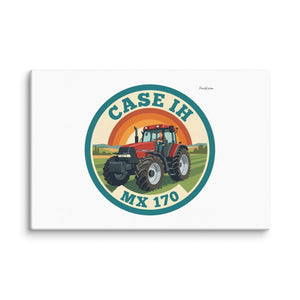 Furrow & Fields Case IH MX 170 Retro Badge | Canvas Quality Farmers Merch