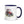 Furrow & Fields Dark Blue / 11 oz Case IH 4240 XL Pro Watercolor | Mug with Color Inside Quality Farmers Merch