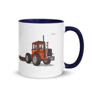 Furrow & Fields Dark Blue / 11 oz Massey Ferguson 1200 | Mug with Color Inside Quality Farmers Merch