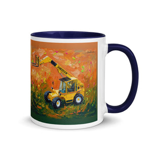 Furrow & Fields Dark Blue / 11 oz Sanderson 726 Teleporter Splash Art | Mug with Color Inside Quality Farmers Merch