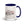 Furrow & Fields Dark Blue Case IH Maxxum MXM130 Pencil Sketch | 15 oz Mug with Color Inside Quality Farmers Merch
