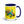 Furrow & Fields Dark Blue Ford 9700 Pop Art | 15 oz Mug with Color Inside Quality Farmers Merch