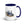 Furrow & Fields Dark Blue Ford 9700 Watercolor | 15 oz Mug with Color Inside Quality Farmers Merch