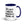 Furrow & Fields Dark Blue If I Start Talking Combines, Buckle Up | 15 oz Mug with Color Inside Quality Farmers Merch