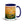 Furrow & Fields Dark Blue JCB 806 Splash Art | 15 oz Mug with Color Inside Quality Farmers Merch