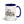 Furrow & Fields Dark Blue John Deere 4955 Pencil Sketch | 15 oz Mug with Color Inside Quality Farmers Merch
