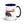 Furrow & Fields Dark Blue Massey Ferguson 3070 Autotronic | 15 oz Mug with Color Inside Quality Farmers Merch