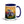 Furrow & Fields Dark Blue Massey Ferguson 375 Splash Art | 15 oz Mug with Color Inside Quality Farmers Merch