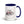 Furrow & Fields Dark Blue Massey Ferguson 6255 Pencil Sketch | 15 oz Mug with Color Inside Quality Farmers Merch