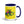 Furrow & Fields Dark Blue Massey Ferguson 6255 Pop Art | 15 oz Mug with Color Inside Quality Farmers Merch