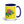 Furrow & Fields Dark Blue McCormick MC115 Pop Art | 15 oz Mug with Color Inside Quality Farmers Merch