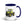 Furrow & Fields Dark Blue Mercedes-Benz MB-trac 1100 Illustration | 15 oz Mug with Color Inside Quality Farmers Merch
