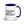 Furrow & Fields Dark Blue My Attention Span Is Tractor Shaped | 15 oz Mug with Color Inside Quality Farmers Merch