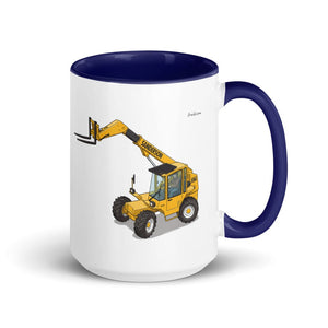 Furrow & Fields Dark Blue Sanderson 726 Teleporter | 15 oz Mug with Color Inside Quality Farmers Merch