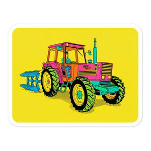 Furrow & Fields Fiat 1880 Pop Art | Bubble-free stickers Quality Farmers Merch
