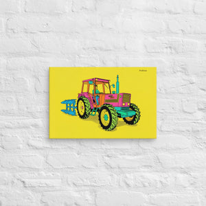 Furrow & Fields Fiat 1880 Pop Art | Canvas Quality Farmers Merch