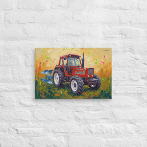 Furrow & Fields Fiat 1880 Splash Art | Canvas Quality Farmers Merch