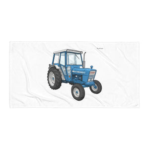 Furrow & Fields Ford 4600 Illustration | Beach Towel Quality Farmers Merch