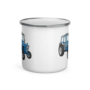 Furrow & Fields Ford 4600 Illustration | Enamel Mug Quality Farmers Merch