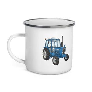 Furrow & Fields Ford 4600 Illustration (Front) | Enamel Mug Quality Farmers Merch