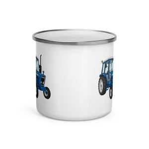 Furrow & Fields Ford 4600 Illustration (Front) | Enamel Mug Quality Farmers Merch