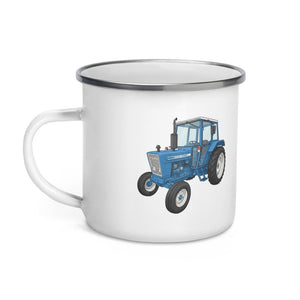 Furrow & Fields Ford 4600 Illustration (Side) | Enamel Mug Quality Farmers Merch