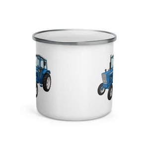 Furrow & Fields Ford 4600 Illustration (Side) | Enamel Mug Quality Farmers Merch