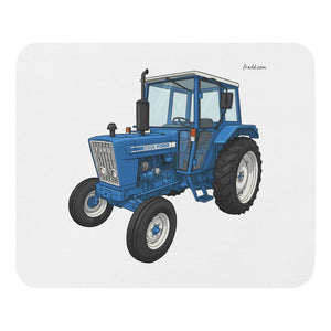Furrow & Fields Ford 4600 Illustration (Side) | Mouse Mat Quality Farmers Merch