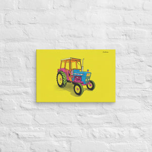 Furrow & Fields Ford 4600 Pop Art | Canvas Quality Farmers Merch