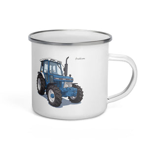 Furrow & Fields Ford 5610 Force II | Enamel Mug Quality Farmers Merch