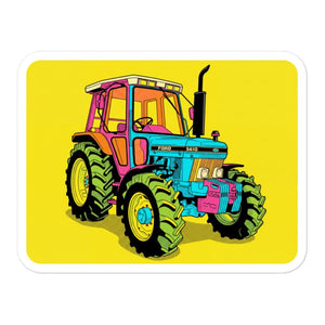 Furrow & Fields Ford 5610 Force II Pop Art | Bubble-free stickers Quality Farmers Merch