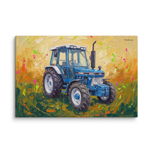 Furrow & Fields Ford 5610 Force II Splash Art | Canvas Quality Farmers Merch