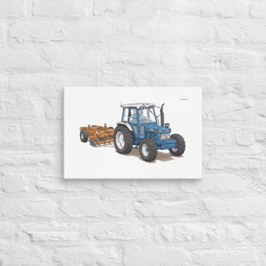 Furrow & Fields Ford 7810 Generation III | Canvas Quality Farmers Merch