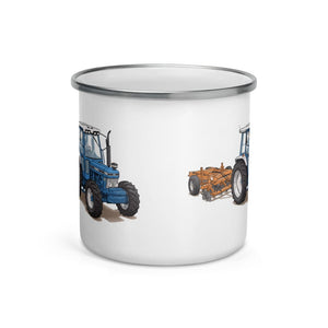 Furrow & Fields Ford 7810 Generation III | Enamel Mug Quality Farmers Merch