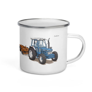 Furrow & Fields Ford 7810 Generation III | Enamel Mug Quality Farmers Merch