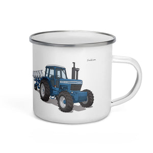 Furrow & Fields Ford 9700 Illustration | Enamel Mug Quality Farmers Merch