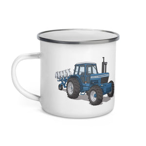 Furrow & Fields Ford 9700 Illustration | Enamel Mug Quality Farmers Merch