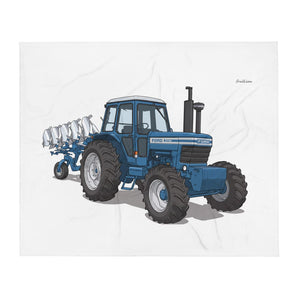 Furrow & Fields Ford 9700 | Throw Blanket Quality Farmers Merch