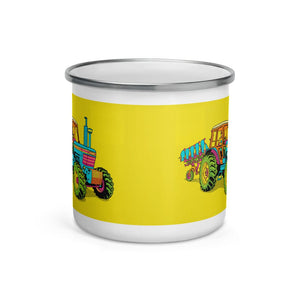 Furrow & Fields Ford 9700 Pop Art | Enamel Mug Quality Farmers Merch